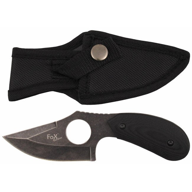 Fox Outdoor FINGER nož, s otvorom