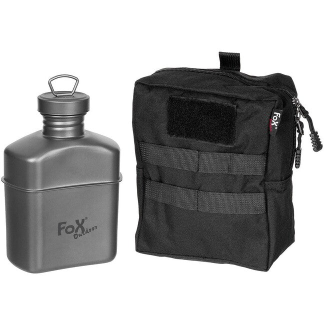 Fox Outdoor čuturica titanska, cca 1 L