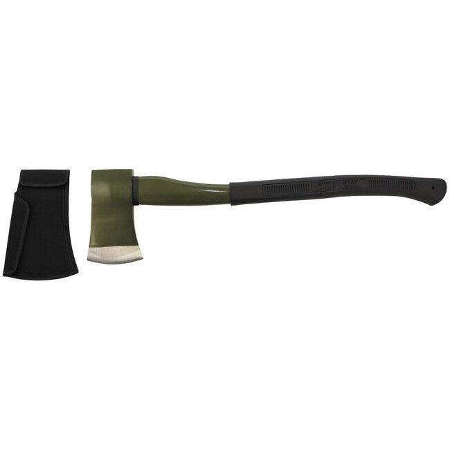 Fox Outdoor Sjekira Deluxe staklolaminatna drška, OD green, velika