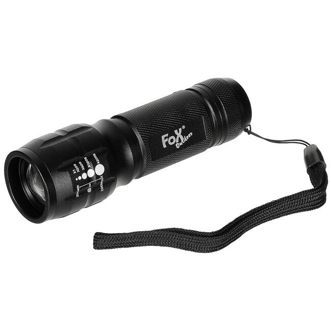 Fox Outdoor mini svjetiljka 3 W, fokusiranje