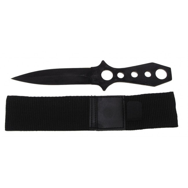 Fox Outdoor bacački nož, crn