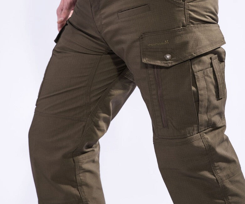 Pentagon Ranger 2.0 hlače Rip Stop, Camo green
