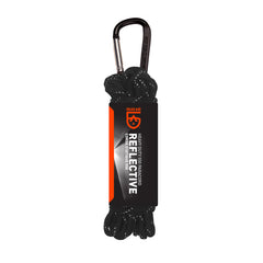 GearAid Paracord 550' 9 m, crni reflektirajući