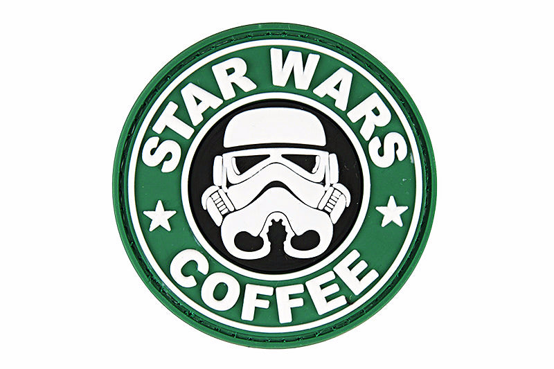 WARAGOD Tactical StarWars & Coffee našivak 6cm, 6cm