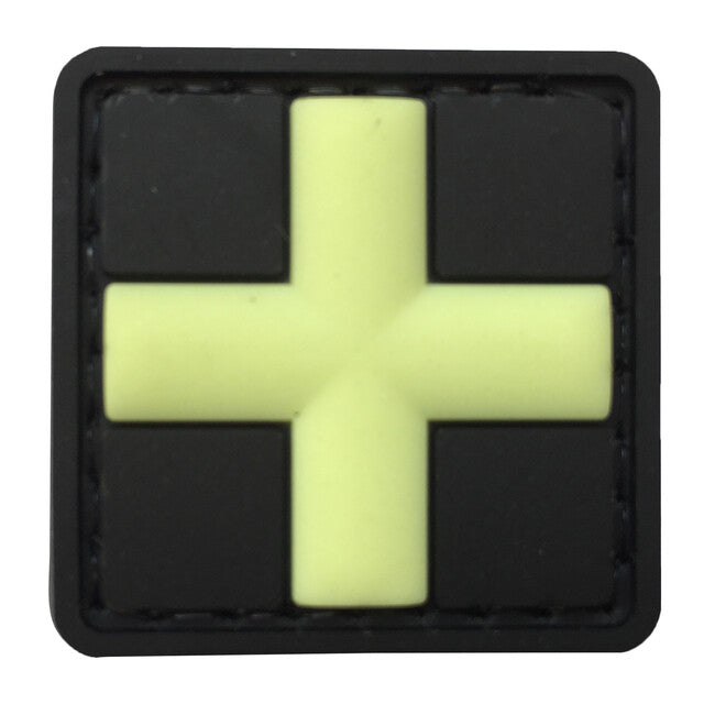 WARAGOD Glow 3D Red Cross Medic našivak PVC Patch