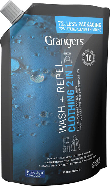 Grangers 2 in 1 Wash & Repel ekološko sredstvo za čišćenje i impregnaciju, 1000 ml