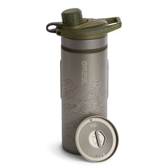 GRAYL GeoPress™ Purifier filtracijska boca Titanium + Cook Lid, Olive Drab