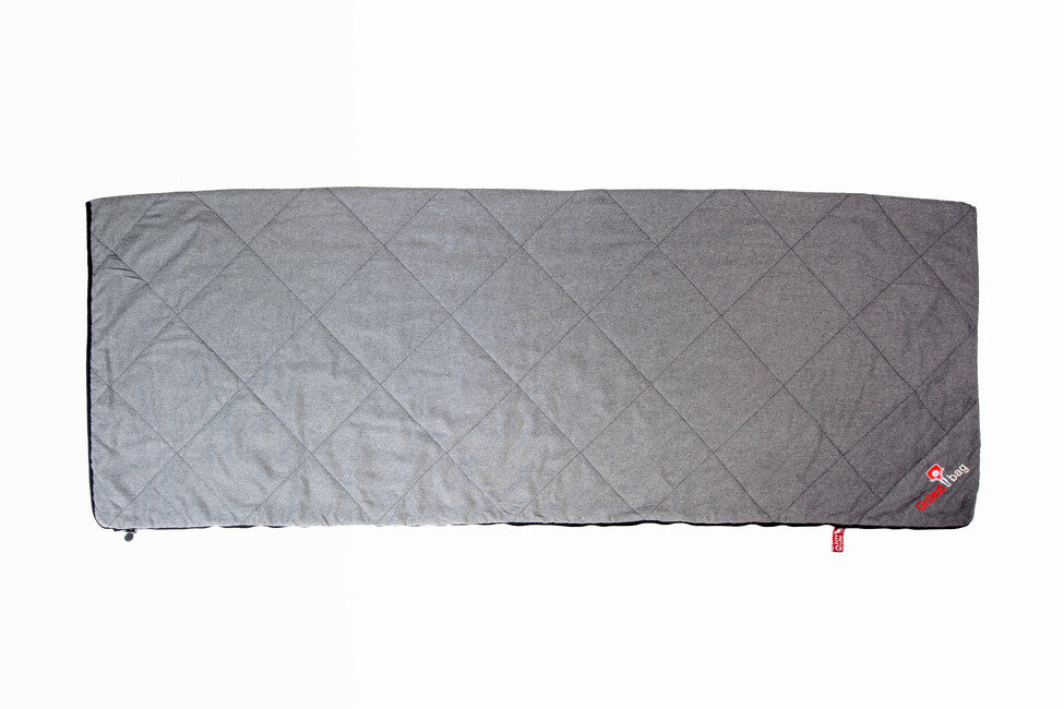 Grüezi-Bag Grüezi Wellhealth Woolblanket, siva