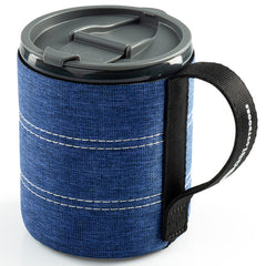 GSI Outdoors Infinity Backpacker Mug dječja šalica s nastavkom 550 ml, plava