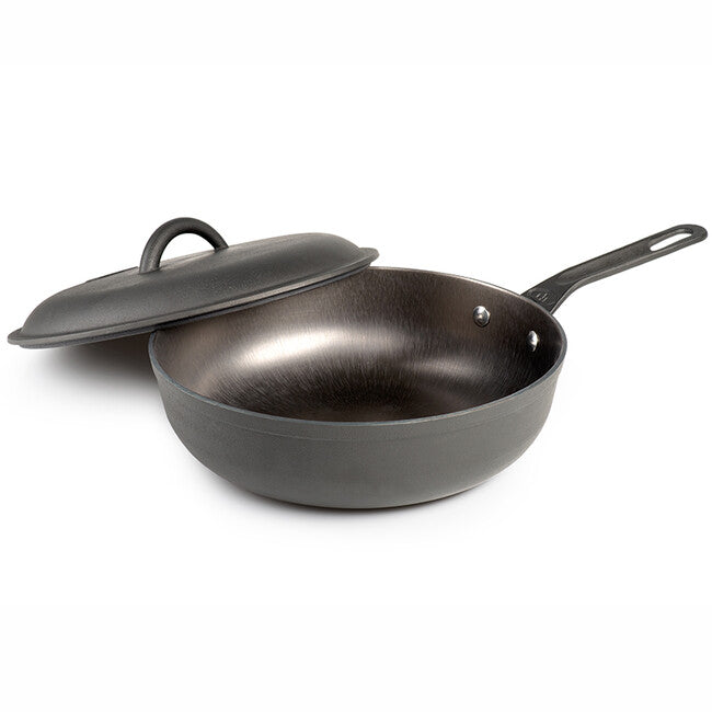 GSI Outdoors Guidecast duboka lijevana tava s poklopcem Frying Deep, 254 mm