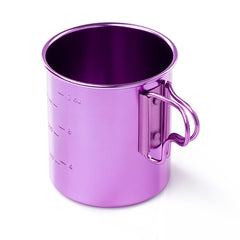 GSI Outdoors Bugaboo Cup aluminijska šalica 414 ml, ljubičasta