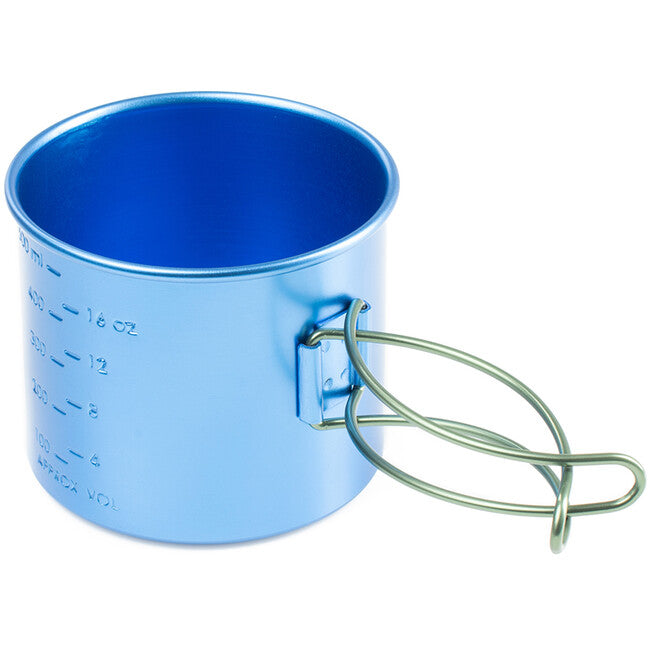 GSI Outdoors Bugaboo Bottle Cup šalica od aluminija 591 ml, plava