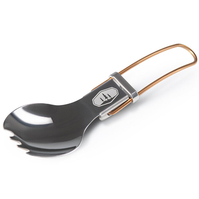 GSI Outdoors Glacier Folding Spork sklopiva žlica-vilica, narančasta