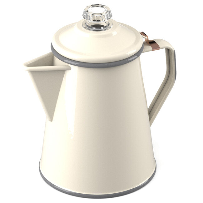 GSI Outdoors emajlirani perkolator 1,9 l, cream