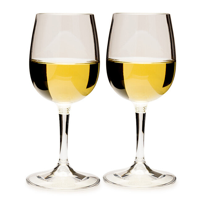 GSI Outdoors Nesting set plastičnih sklopivih čaša za bijelo vino kom, 2 × 275 ml