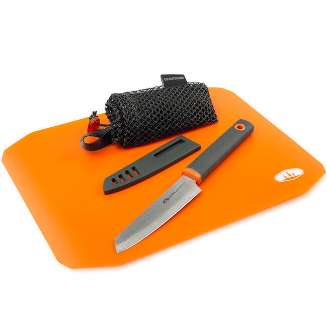GSI Outdoors Rollup Cutting Board set noževa s rolovajućom daskom za rezanje Knife Set