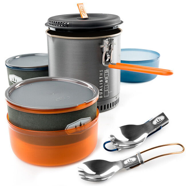 GSI Outdoors Halulite Dualist HS set posuđa za 2 osobe 1.8 l