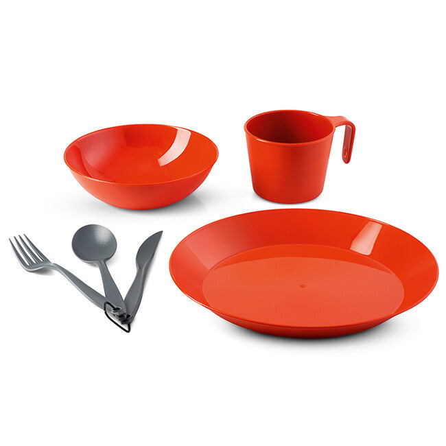 GSI Outdoors Cascadian 3 set posuđa za jednu osobu, terakota