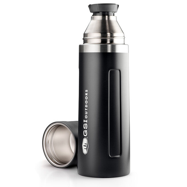 GSI Outdoors Glacier Stainless Vacuum Bottle termosica 1 l, crna