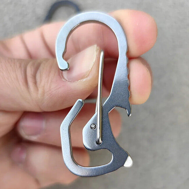 DRAGOWA Tactical Multifunkcionalni karabiner Wera, silver