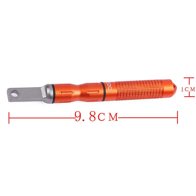 DRAGOWA Tactical Redflame džepno vodootporno magnezijsko kresivo, crno