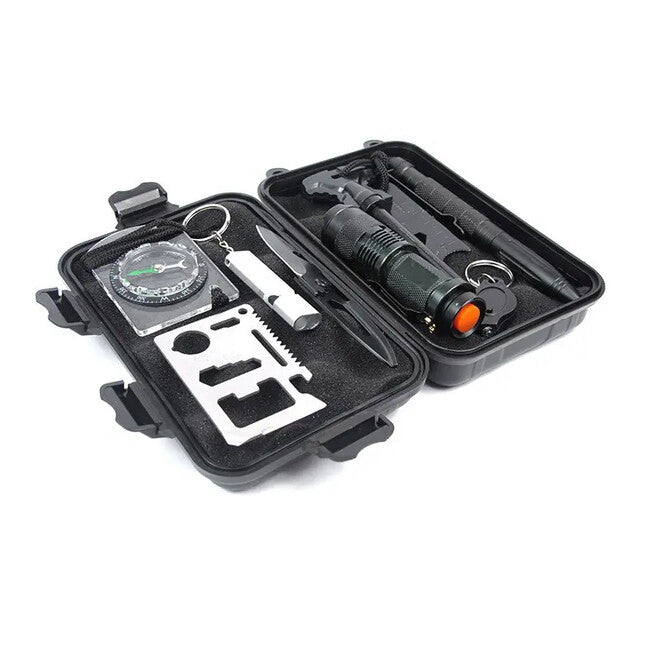 DRAGOWA Tactical set Outdoor za preživljavanje 10u1, Pine, mali