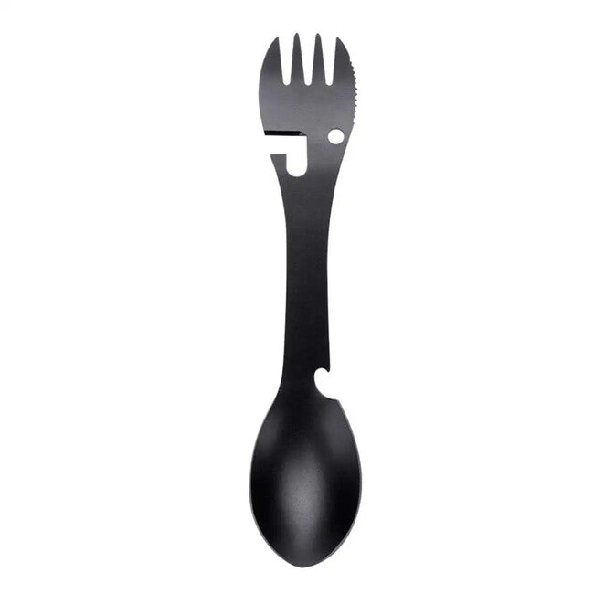 DRAGOWA Tactical Erin kamping pribor 5u1, crni