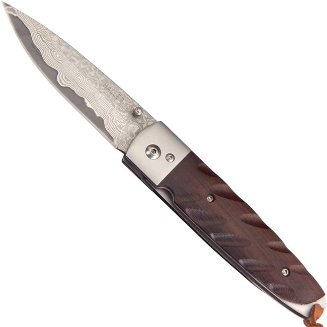 Haller Damaščanski sklopivi nož, sandal wood