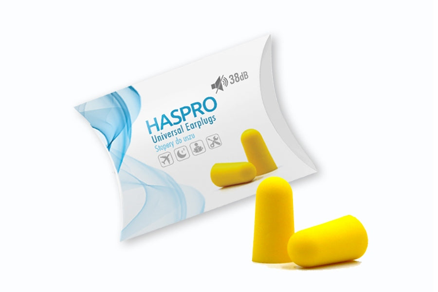 HASPRO 1P čepovi za uši, žuti