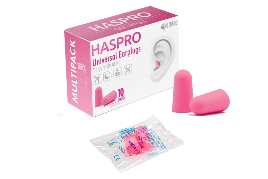 HASPRO MULTI10 čepovi za uši, ružičasti