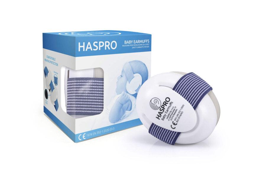 Haspro Baby Earmuffs zaštitne slušalice 0+, plave