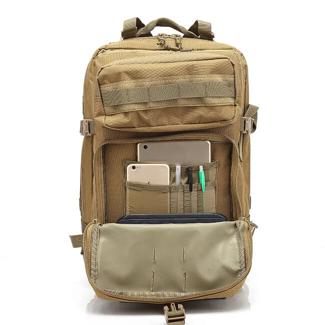 Dragowa Tactical vodootporni taktički ruksak 45L, khaki