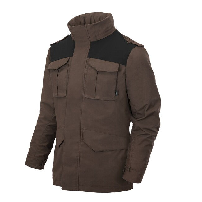 Helikon-Tex Covert M-65 jakna, smeđa / crna