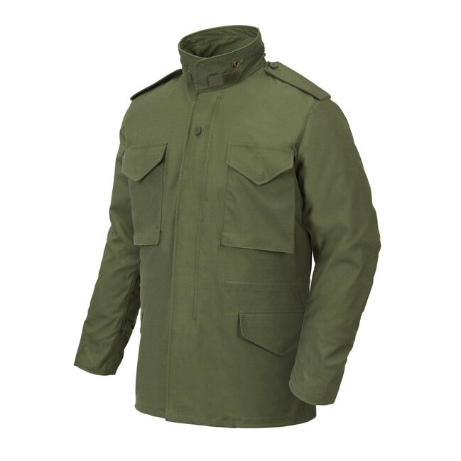 Helikon-Tex M65 jakna NyCo Sateen, maslinasto zelena