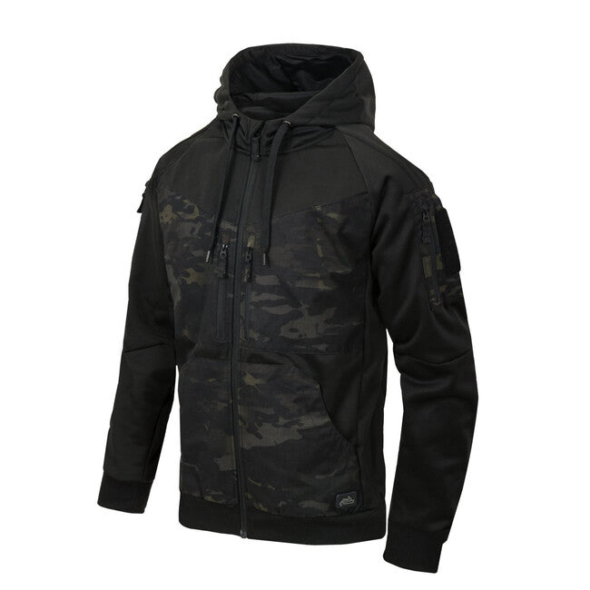 Helikon-Tex ROGUE HOODIE jakna, BLACK/MULTICAM