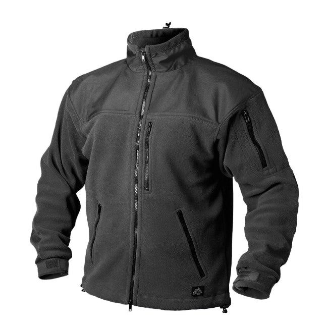 Helikon-Tex Classic Army flis ojačana jakna, crna