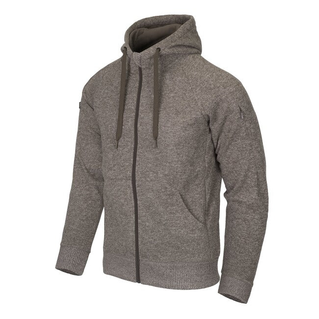 Helikon-Tex Covert taktički pulover s kapuljačom FullZip, Melange Light Tan