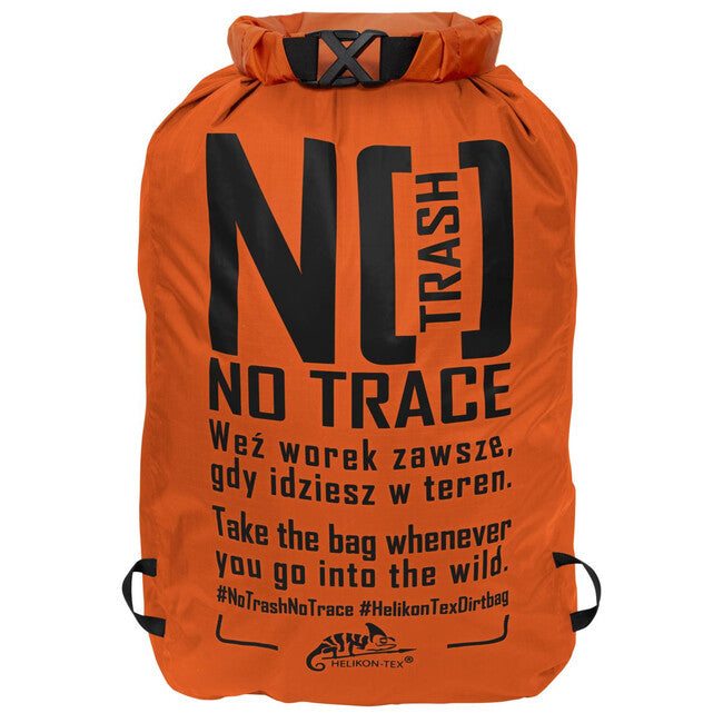 Helikon-Tex Dirt torba za otpad, crna/narančasta