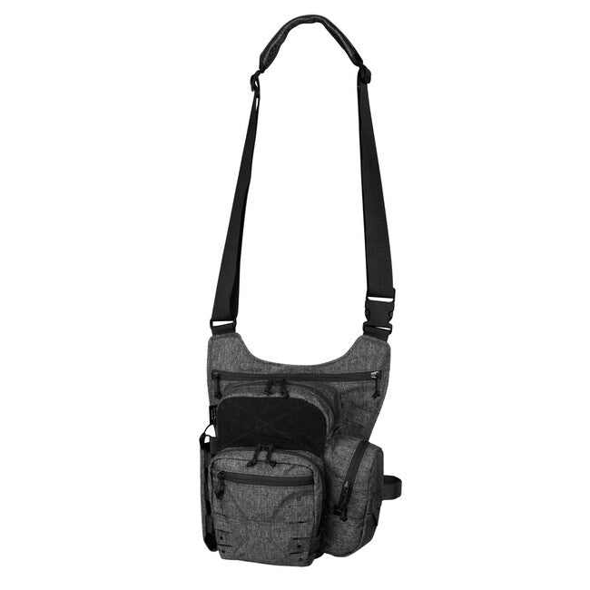 Helikon-Tex EDC torba preko ramena Nylon Polyester Blend, Melange Black-Grey