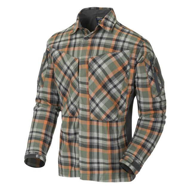 Helikon-Tex MBDU flanelska košulja Timber Olive Plaid