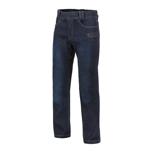 Helikon-Tex GREYMAN traper hlače taktičke Slim Denim Mid, Dark Blue