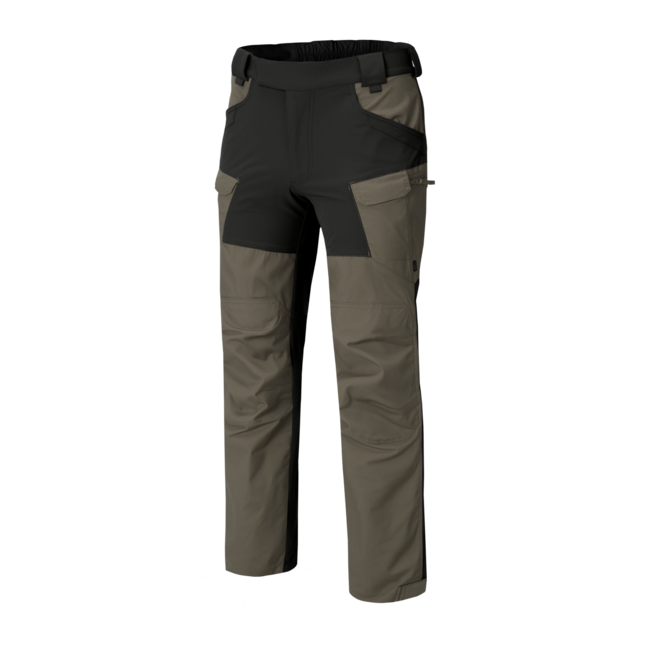 Helikon-Tex Hybrid Outback hlače DuraCanvas, taiga green/crne