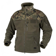 Helikon-Tex Infantry flis jakna, maslinasto zelena/Woodland, 330g/m2