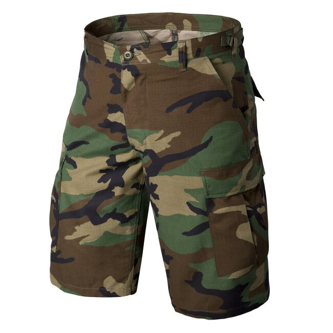 Helikon-Tex BDU kratke hlače PolyCotton Ripstop, US Woodland