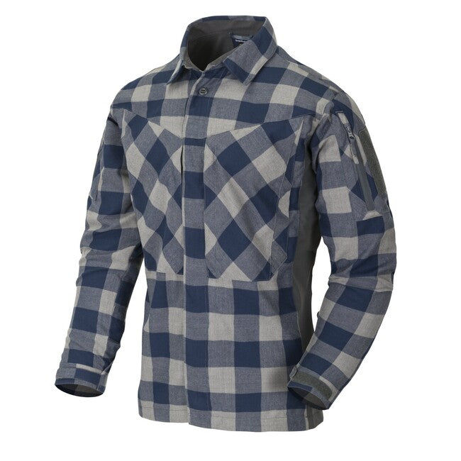 Helikon-Tex MBDU flanelska košulja, plava karirana