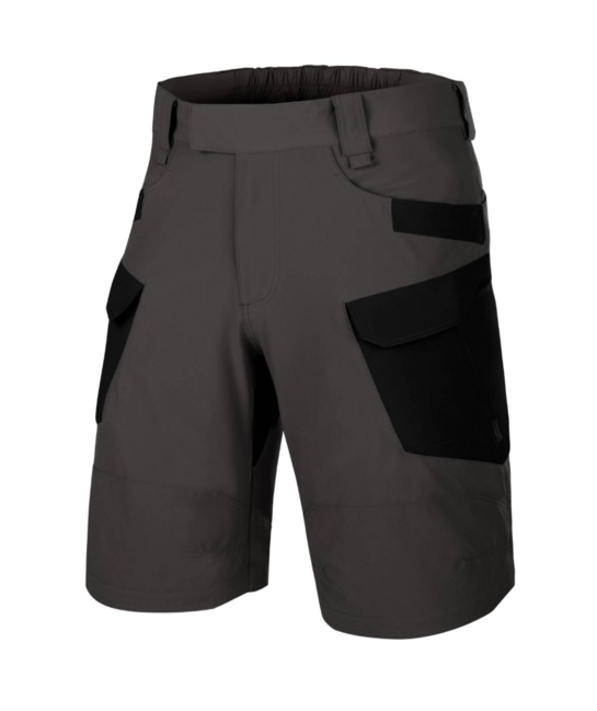 Helikon-Tex OTS 11" kratke hlače VersaStretch taktičke outdoor Versa Stretch Lite, Ash Grey / Black