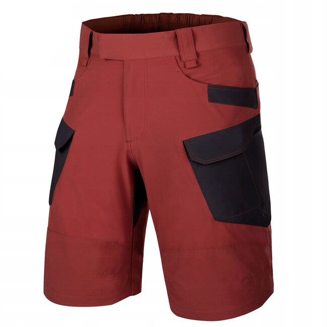 Helikon-Tex OTS 11" kratke hlače VersaStretch taktičke outdoor Versa Stretch Lite, Crimson Sky / Black