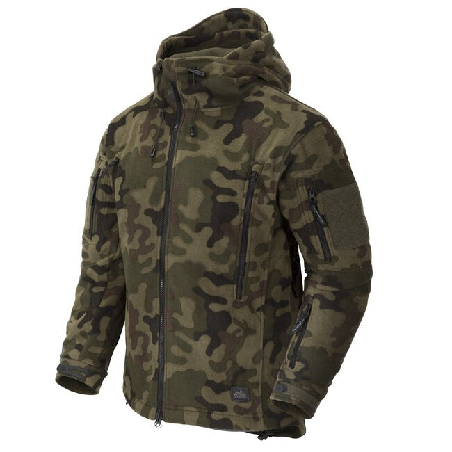 Helikon-Tex PATRIOT pulover Double Fleece, PL Woodland