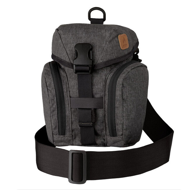 Helikon-Tex ESSENTIAL KITBAG® torba preko ramena mješavina najlona i poliestera, melanž crno-siva