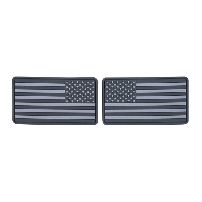 Helikon-Tex USA Large Flag našivak PVC, Grey (set - 2 kom.)